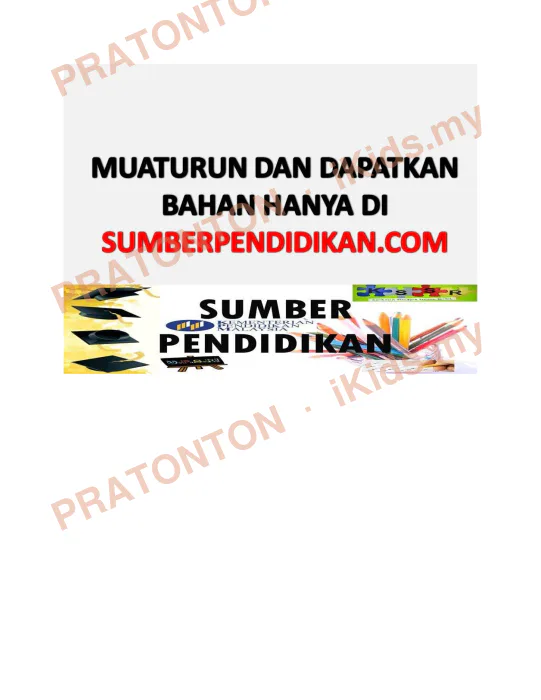 Pratonton muka 1 lembaran Latihan Bahasa Inggeris Tahun 2 — Bahasa Inggeris Tahun 2