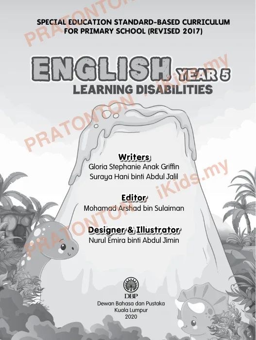 Pratonton muka 1 lembaran Latihan Bahasa Inggeris Tahun 2 — Bahasa Inggeris Tahun 2