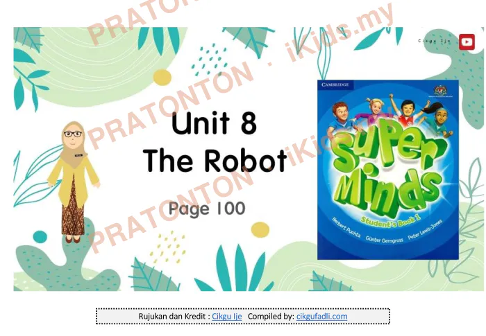 Pratonton muka 1 lembaran Latihan Bahasa Inggeris Tahun 2 — Bahasa Inggeris Tahun 2