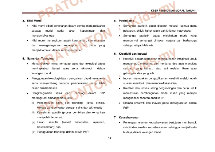 Pratonton muka 26 lembaran Latihan Bahasa Inggeris Tahun 3 — Bahasa Inggeris Tahun 3