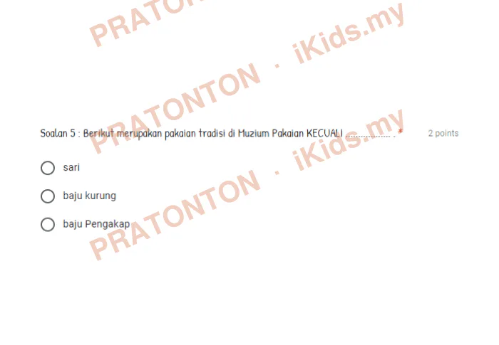 Pratonton muka 5 lembaran Latihan Bahasa Melayu Tahun 1 — Bahasa Melayu Tahun 1