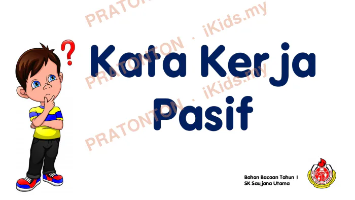 Pratonton muka 1 lembaran Latihan Bahasa Melayu Tahun 1 — Bahasa Melayu Tahun 1