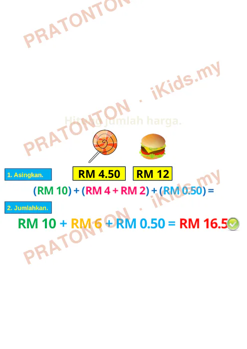 Pratonton muka 4 lembaran Latihan Congak Matematik Tahun 5 — Set 2 — Matematik Tahun 5