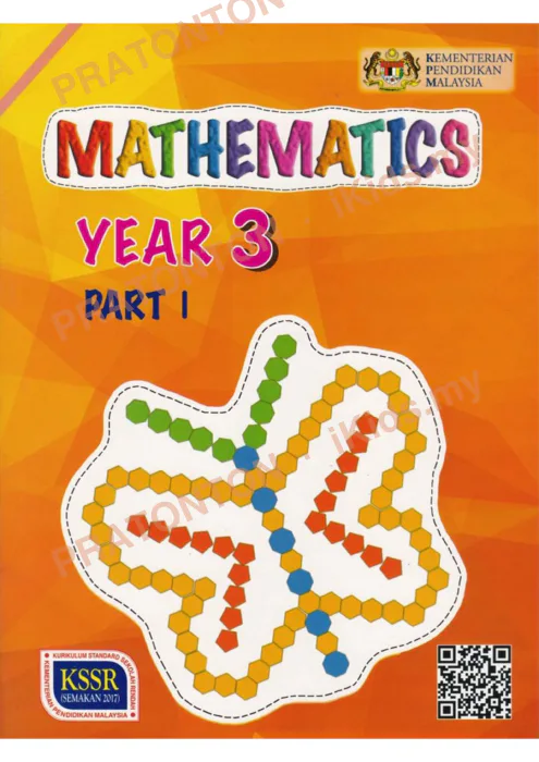 Pratonton muka 1 lembaran Latihan Matematik 7 — Matematik Tahun 3