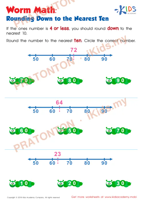 Pratonton muka 1 lembaran Latihan Matematik 4 — Matematik Tahun 3