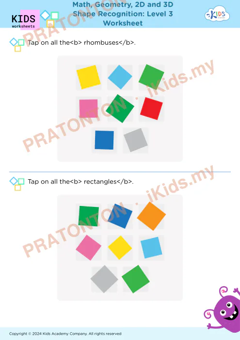 Pratonton muka 1 lembaran Latihan Matematik 8 — Matematik Tahun 2