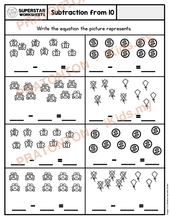 Pratonton muka 1 lembaran Latihan Matematik Tahun 1 — Matematik Tahun 1