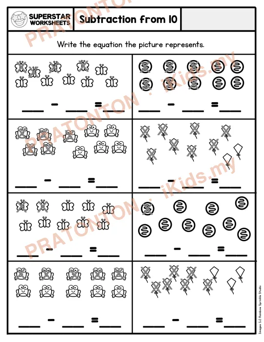 Pratonton muka 1 lembaran Latihan Matematik Tahun 1 — Matematik Tahun 1