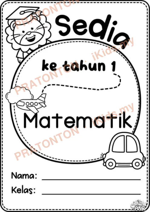 Pratonton muka 1 lembaran Latihan Matematik Tahun 1 — Matematik Tahun 1
