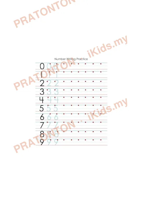 Pratonton muka 2 lembaran Latihan Matematik Tahun 1 — Matematik Tahun 1