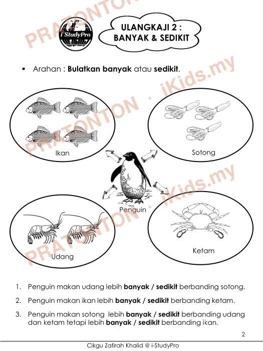 Pratonton muka 13 lembaran Latihan Matematik Tahun 1 — Matematik Tahun 1