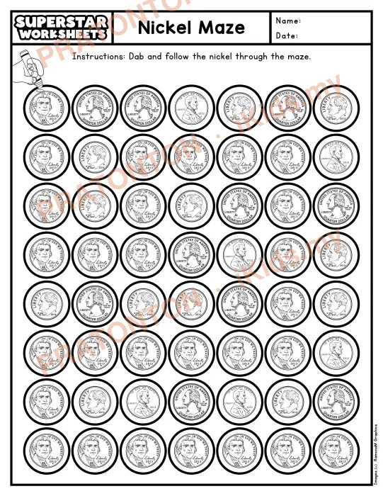 Pratonton muka 1 lembaran Latihan Matematik Tahun 1 — Matematik Tahun 1