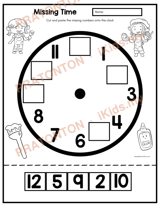 Pratonton muka 1 lembaran Latihan Matematik Tahun 1 — Matematik Tahun 1