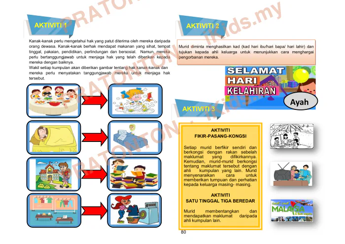 Pratonton muka 92 lembaran Latihan Matematik Tahun 1 — Matematik Tahun 1