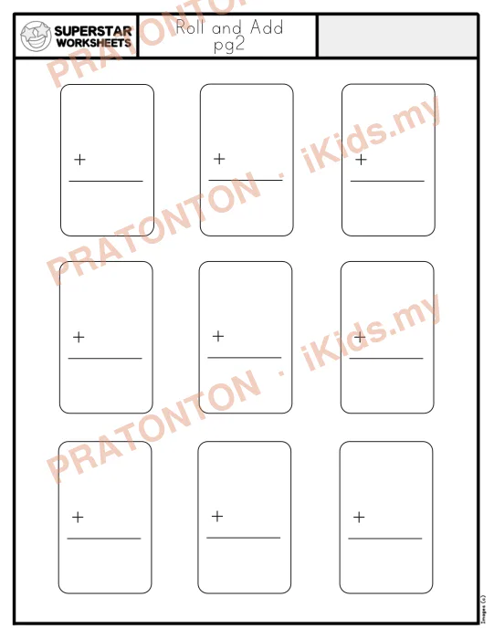 Pratonton muka 1 lembaran Latihan Matematik Tahun 1 — Matematik Tahun 1