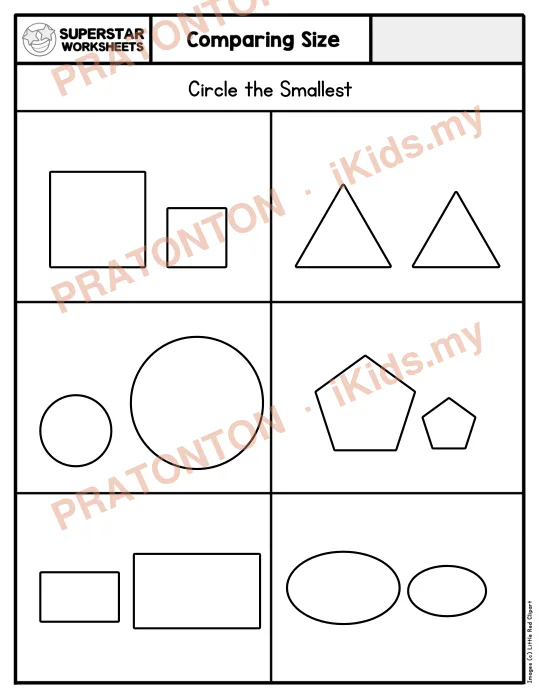 Pratonton muka 1 lembaran Latihan Matematik Tahun 1 — Matematik Tahun 1