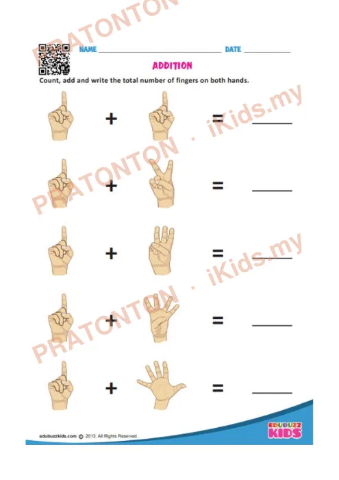 Pratonton muka 1 lembaran Latihan Matematik Tahun 1 — Matematik Tahun 1