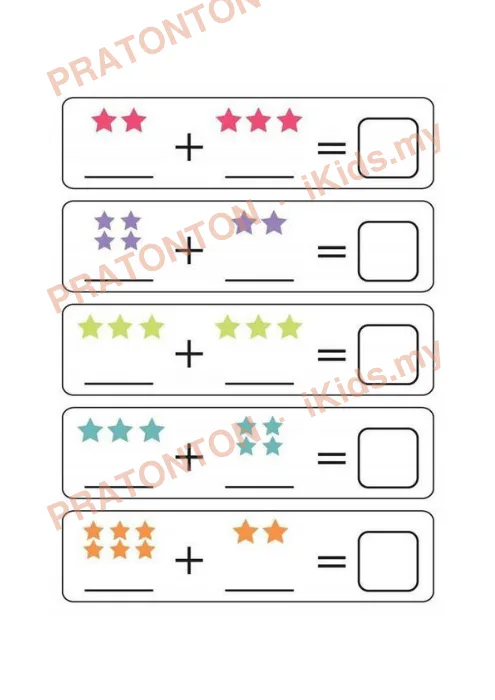 Pratonton muka 1 lembaran Latihan Matematik Tahun 1 — Matematik Tahun 1