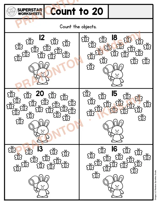 Pratonton muka 1 lembaran Latihan Matematik Tahun 1 — Matematik Tahun 1