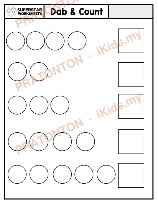 Pratonton muka 1 lembaran Latihan Matematik Tahun 1 — Matematik Tahun 1