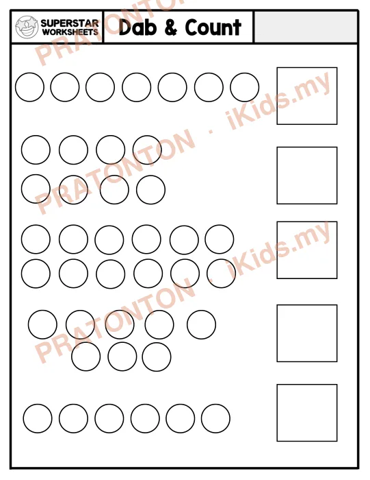 Pratonton muka 1 lembaran Latihan Matematik Tahun 1 — Matematik Tahun 1