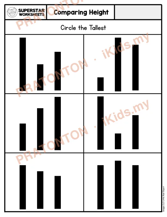Pratonton muka 1 lembaran Latihan Matematik Tahun 1 — Matematik Tahun 1