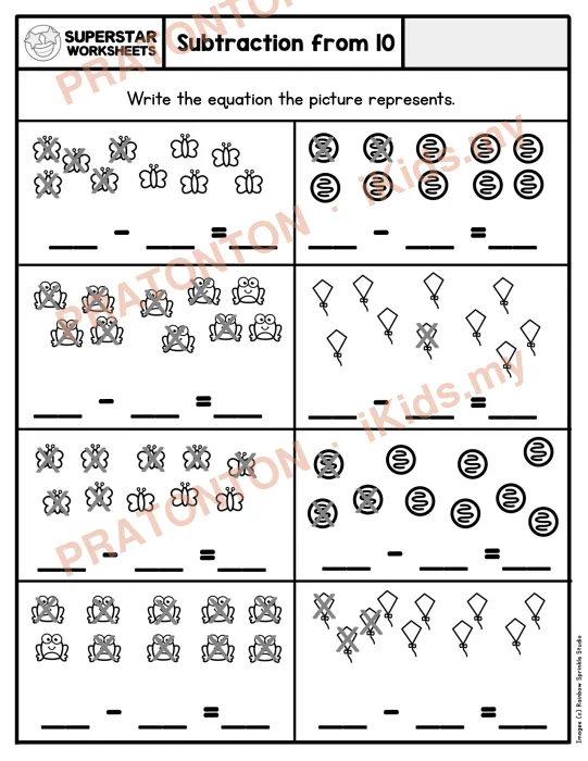 Pratonton muka 1 lembaran Latihan Matematik Tahun 1 — Matematik Tahun 1