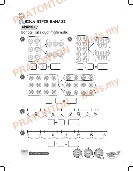 Pratonton muka 81 lembaran Latihan Matematik Tahun 2 — Matematik Tahun 2