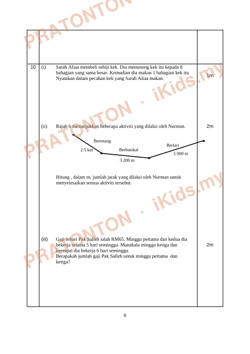 Pratonton muka 6 lembaran Latihan Matematik Tahun 5 — Bentuk Tiga Dimensi — Matematik Tahun 5