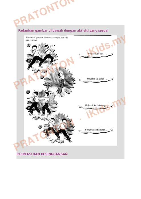 Pratonton muka 1 lembaran Latihan Pendidikan Kesihatan 6 — Pendidikan Kesihatan Tahun 3