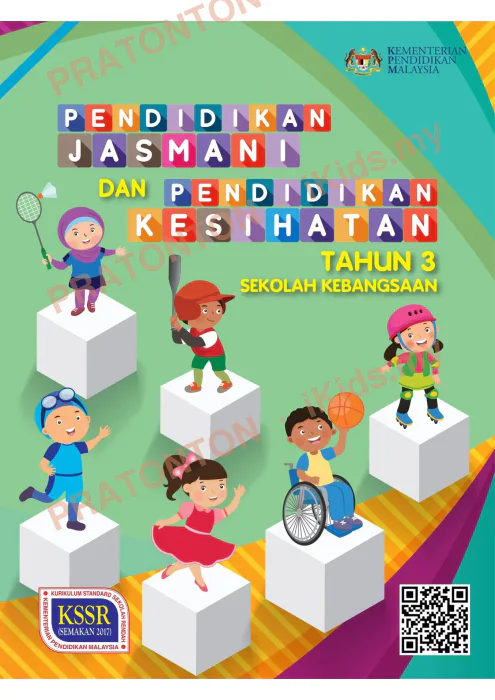 Pratonton muka 1 lembaran Latihan Pendidikan Kesihatan 4 — Pendidikan Kesihatan Tahun 3