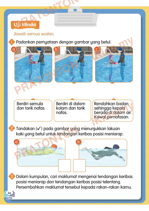 Pratonton muka 54 lembaran Latihan Pendidikan Kesihatan 4 — Pendidikan Kesihatan Tahun 3