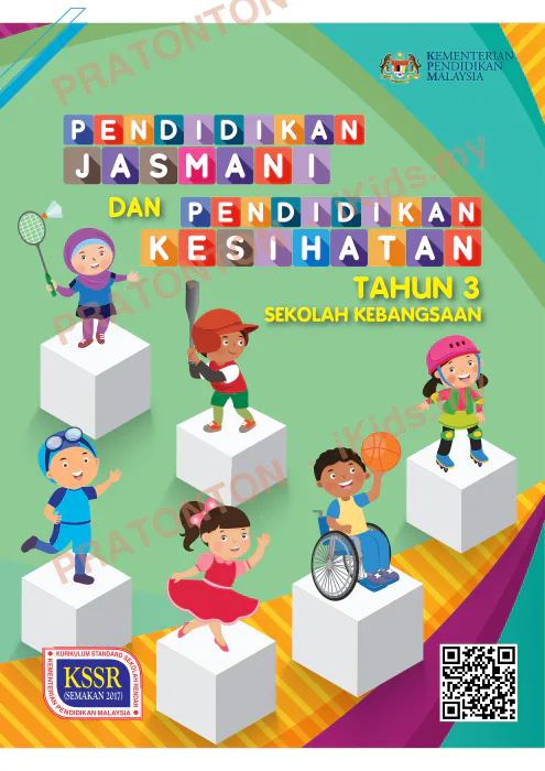 Pratonton muka 1 lembaran Latihan Pendidikan Kesihatan 1 — Pendidikan Kesihatan Tahun 3