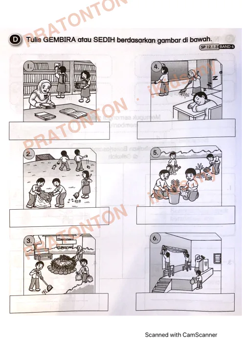 Pratonton muka 1 lembaran Latihan Pendidikan Moral 5 — Pendidikan Moral Tahun 3
