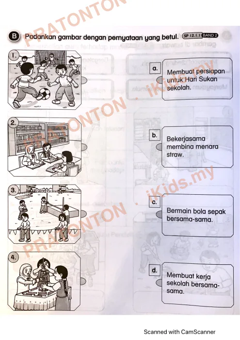 Pratonton muka 1 lembaran Latihan Pendidikan Moral 2 — Pendidikan Moral Tahun 3