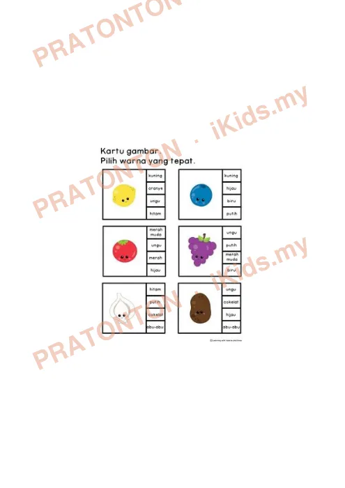 Pratonton muka 4 lembaran Latihan Sains Tahun 1 — Sains Tahun 1