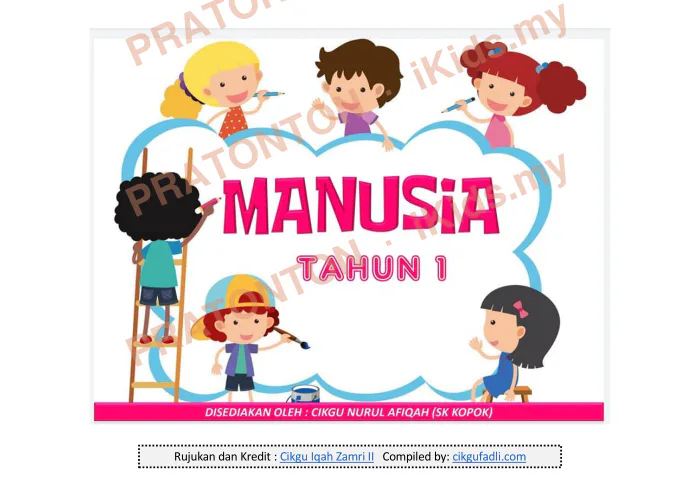 Pratonton muka 1 lembaran Latihan Sains Tahun 1 — Sains Tahun 1