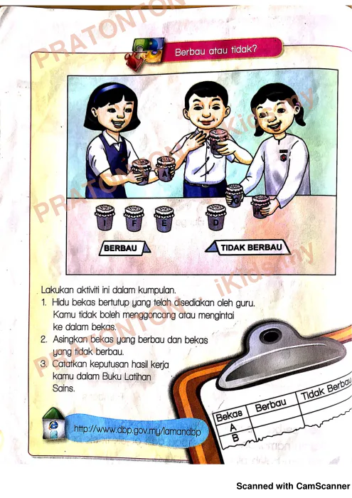 Pratonton muka 13 lembaran Latihan Sains Tahun 1 — Sains Tahun 1