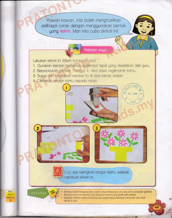 Pratonton muka 50 lembaran Latihan Sains Tahun 1 — Sains Tahun 1