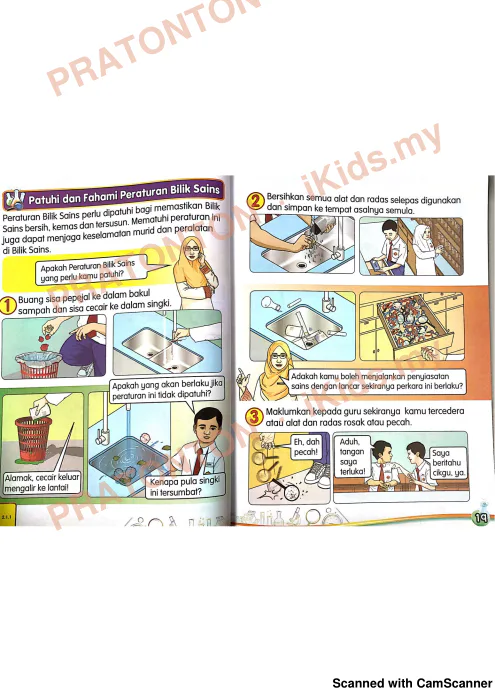 Pratonton muka 2 lembaran Latihan Sains Tahun 2 — Sains Tahun 2