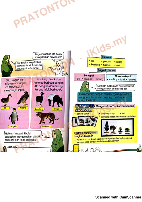 Pratonton muka 4 lembaran Latihan Sains Tahun 2 — Sains Tahun 2
