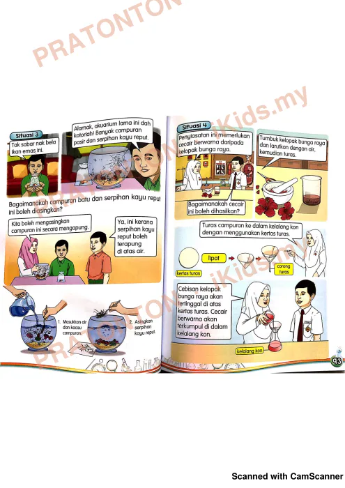 Pratonton muka 4 lembaran Latihan Sains Tahun 2 — Sains Tahun 2