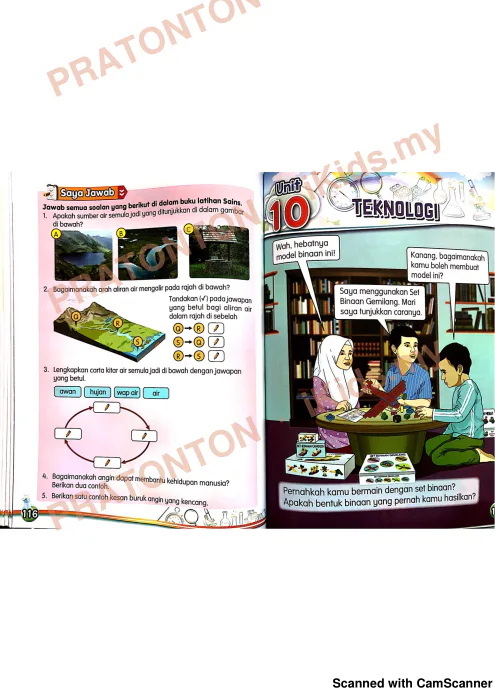 Pratonton muka 1 lembaran Latihan Sains Tahun 2 — Sains Tahun 2
