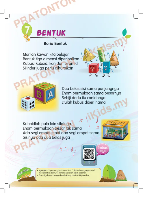 Pratonton muka 1 lembaran Lembaran Kerja Matematik 8 — Matematik Tahun 2