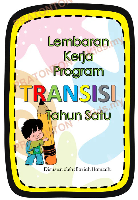 Pratonton muka 1 lembaran Lembaran — Bahasa Inggeris Tahun 3