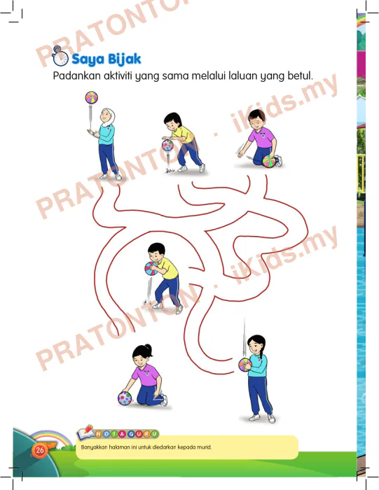 Pratonton muka 34 lembaran LOGO KSSR SEMAKAN — Sains Tahun 1