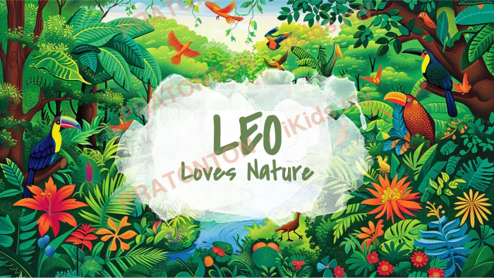 Pratonton muka 1 lembaran Loves Nature — Bahasa Inggeris Tahun 1