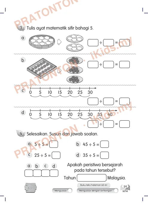 Pratonton muka 65 lembaran MATEMATIK T4 PK MPL BA — Matematik Tahun 4