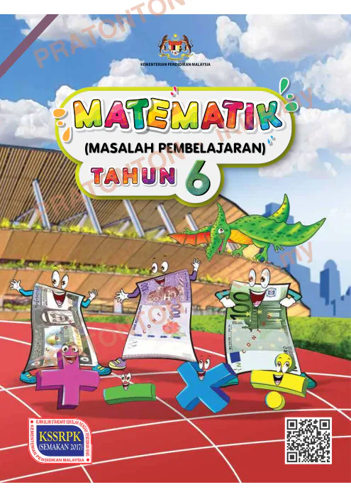 Pratonton muka 1 lembaran MATEMATIK TAHUN 6 PK MPL (SEMAKAN 2017) PART 1 (1) — Matematik Tahun 6