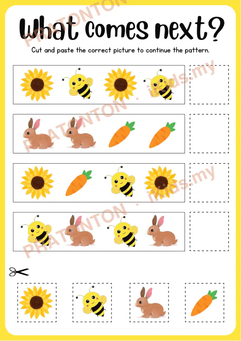 Pratonton muka 13 lembaran Math Activity Worksheets — Matematik Tahun 3
